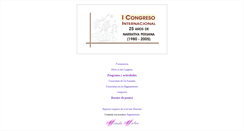 Desktop Screenshot of congreso2005.miradamalva.com
